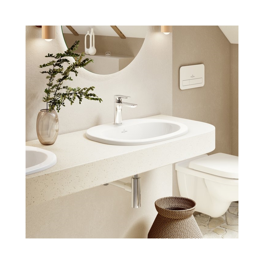 Villeroy & Boch 922400RE - VICONNECT nuleidimo mygtukas, blizgios baltos spalvos