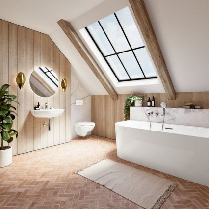 Villeroy & Boch 922400RE - VICONNECT nuleidimo mygtukas, blizgios baltos spalvos