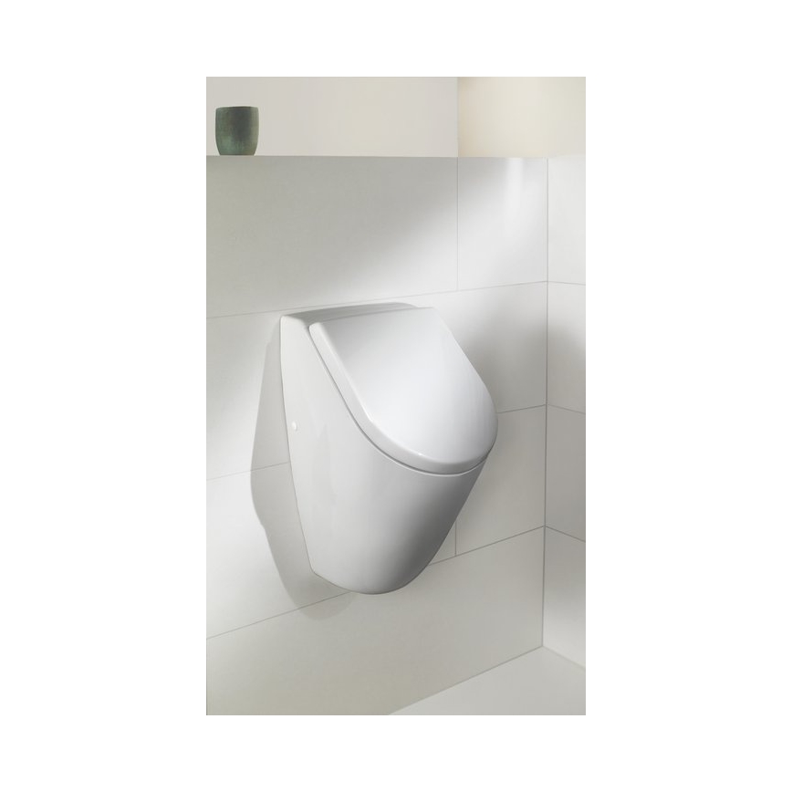 Villeroy & Boch 9956S101 - Dangtis pisuarui SoftClose SUBWAY 2.0 balta