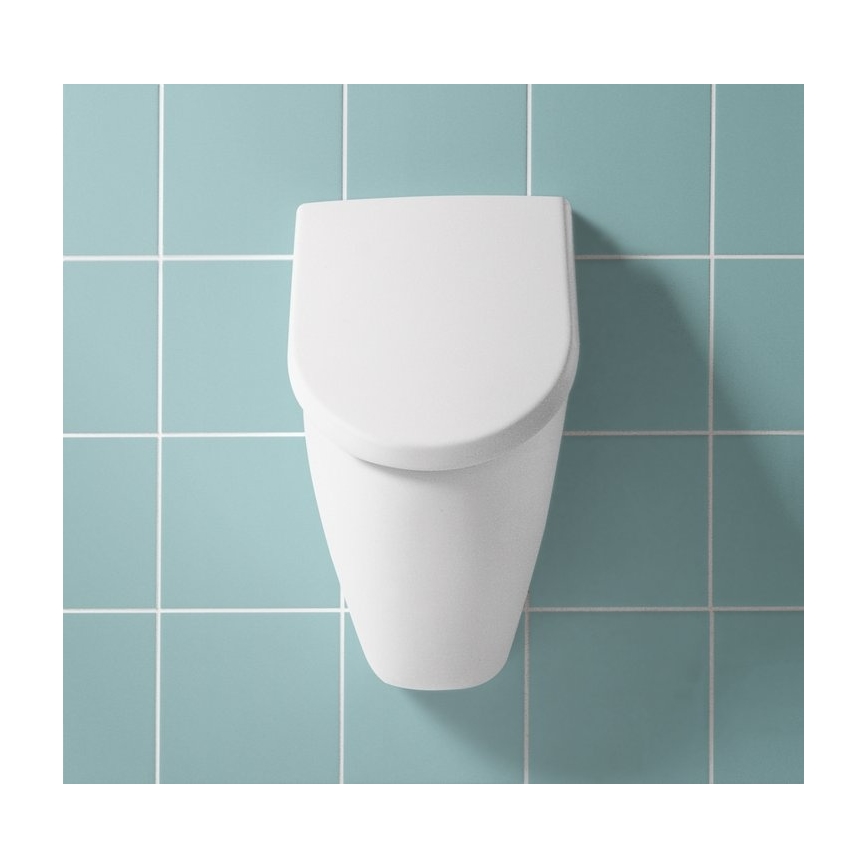 Villeroy & Boch 9956S101 - Dangtis pisuarui SoftClose SUBWAY 2.0 balta