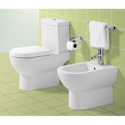 Villeroy & Boch 9M55S101 - Tualeto sėdynė SoftClose SUBWAY balta