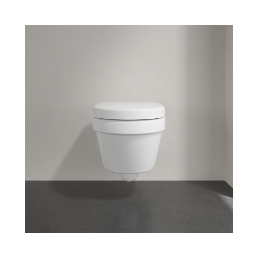 Villeroy & Boch 9M66S201 - unitazo sėdynė ARCHITECTURA su lėtu uždarymu (SoftClose), balta