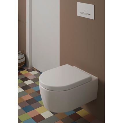 Villeroy & Boch 9M77C101 - Tualeto sėdynė SoftClose AVENTO balta