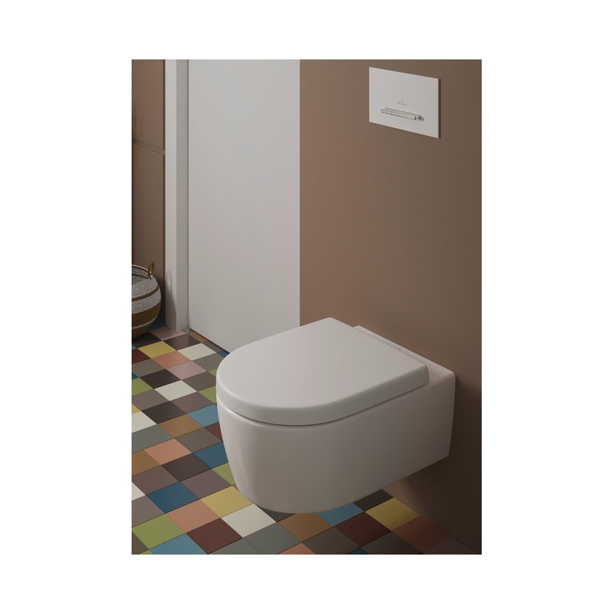 Villeroy & Boch 9M77C101 - Tualeto sėdynė SoftClose AVENTO balta