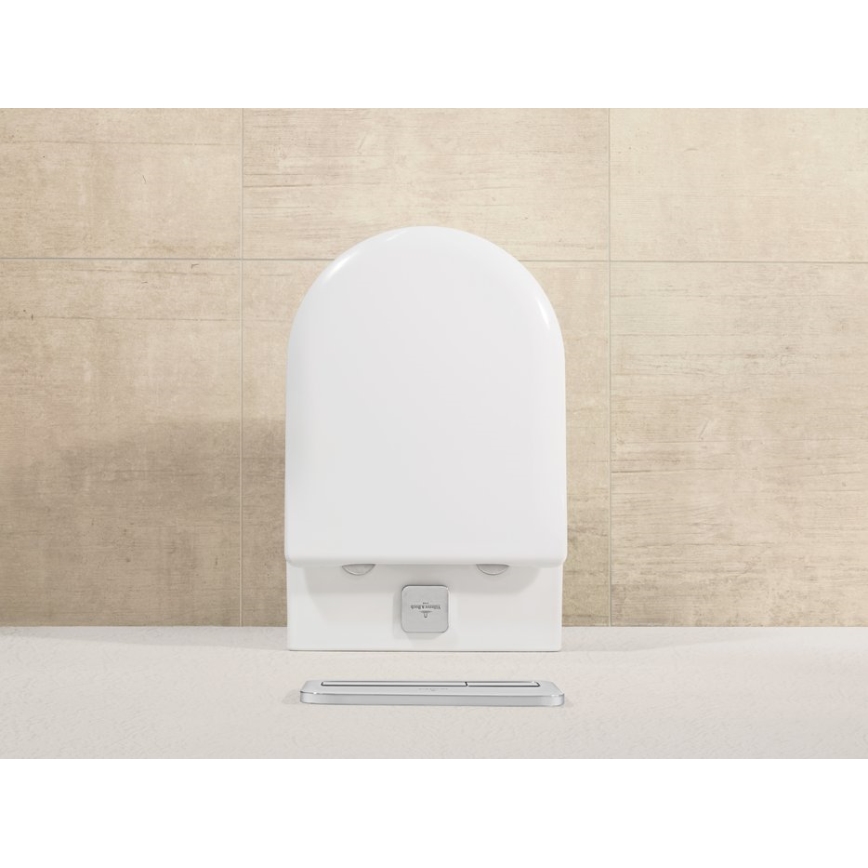 Villeroy & Boch 9M78S101 - Tualeto sėdynė SoftClose SUBWAY 2.0 balta
