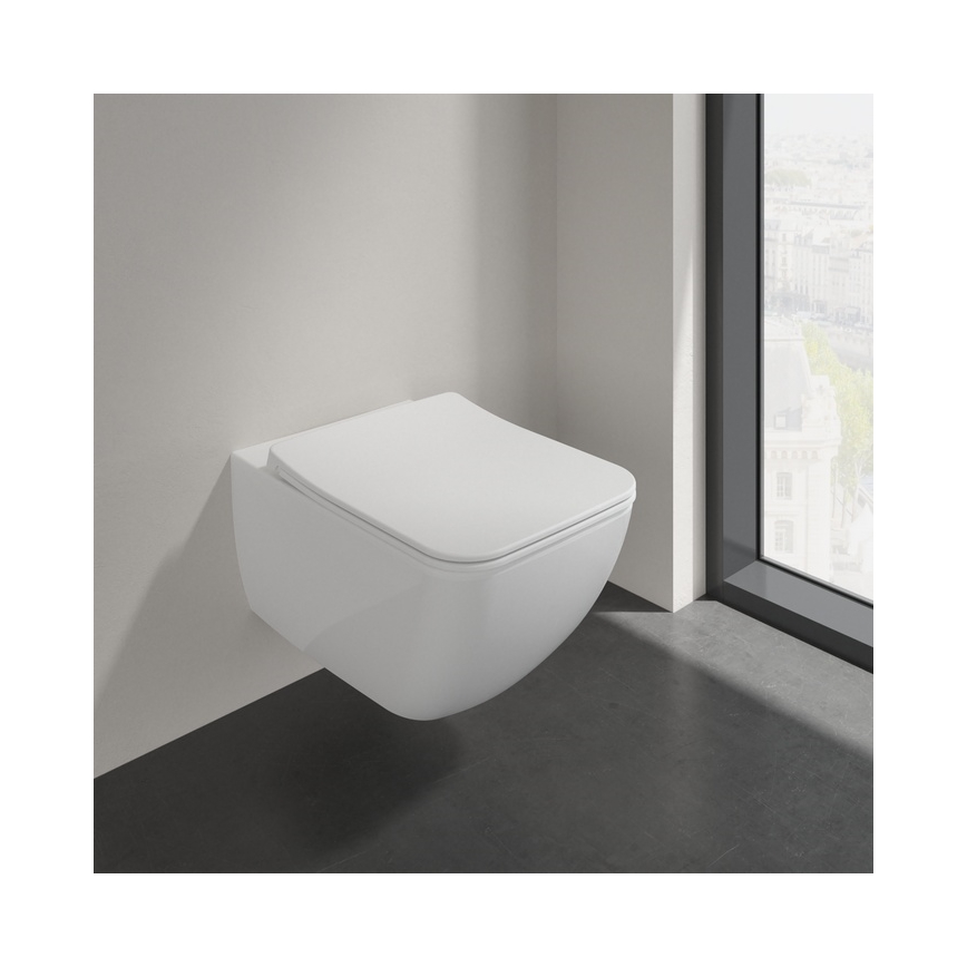 Villeroy & Boch 9M80S101 - Tualeto sėdynė SoftClose VENTICELLO balta