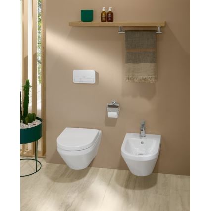 Villeroy & Boch TVA15101300061 - ELEMENTS tualetinio popieriaus laikiklis, blizgus chromas