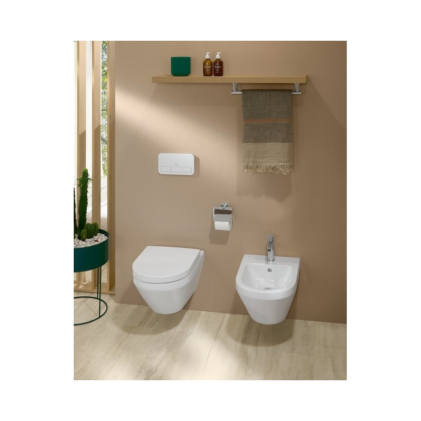 Villeroy & Boch TVA15101300061 - ELEMENTS tualetinio popieriaus laikiklis, blizgus chromas