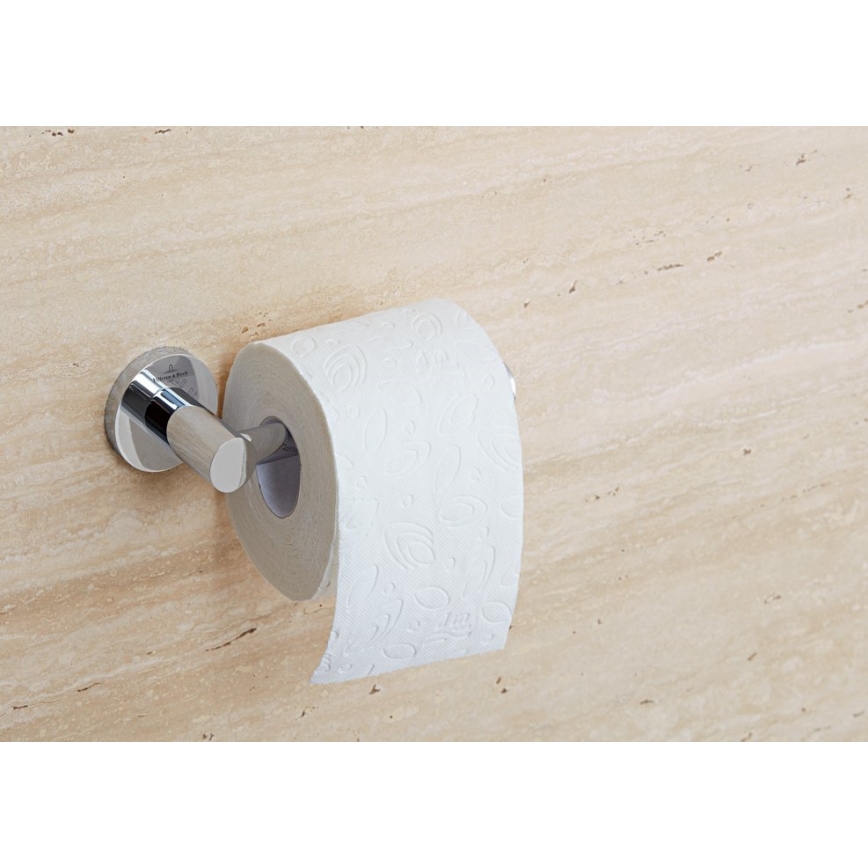 Villeroy & Boch TVA15101400061 - ELEMENTS tualetinio popieriaus laikiklis, blizgus chromas