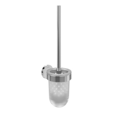Villeroy & Boch TVA15101600061 - Sieninis WC šepetys ELEMENTS stiklas/blizgus chromas