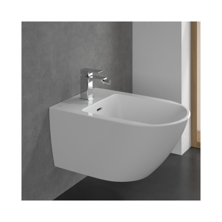 Villeroy & Boch TVB11200100061 – bidė maišytuvas su dugno vožtuvu SUBWAY 3.0, blizgus chromas