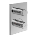 Villeroy & Boch TVD00065300061 - Termostatinis dušo maišytuvas potinkiniam montavimui, blizgus chromas