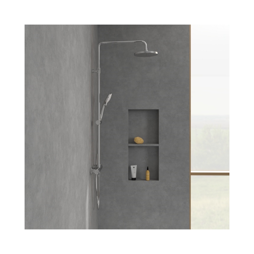 Villeroy & Boch TVS10900200061 - Dušo komplektas su maišytuvu UNIVERSAL blizgus chromas