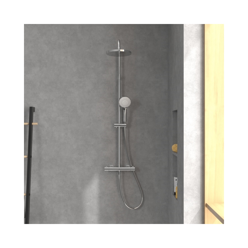 Villeroy & Boch TVS10900200061 - Dušo komplektas su maišytuvu UNIVERSAL blizgus chromas