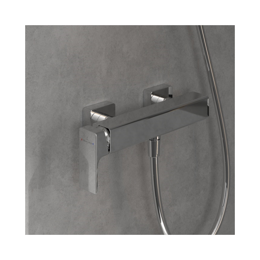 Villeroy & Boch TVS11200100061 - Dušo maišytuvas SUBWAY 3.0 poliruotas chromas