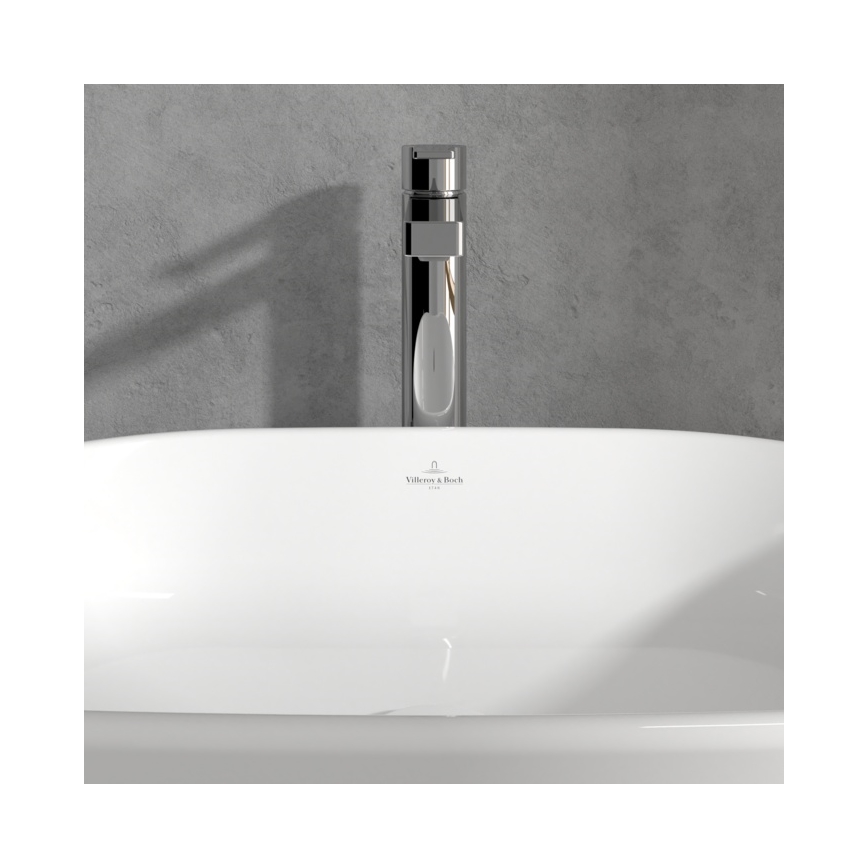 Villeroy & Boch TVW10300500061 - Praustuvo maišytuvas + nuotėkio komplektas ARCHITECTURA 32,9 cm blizgus chromas