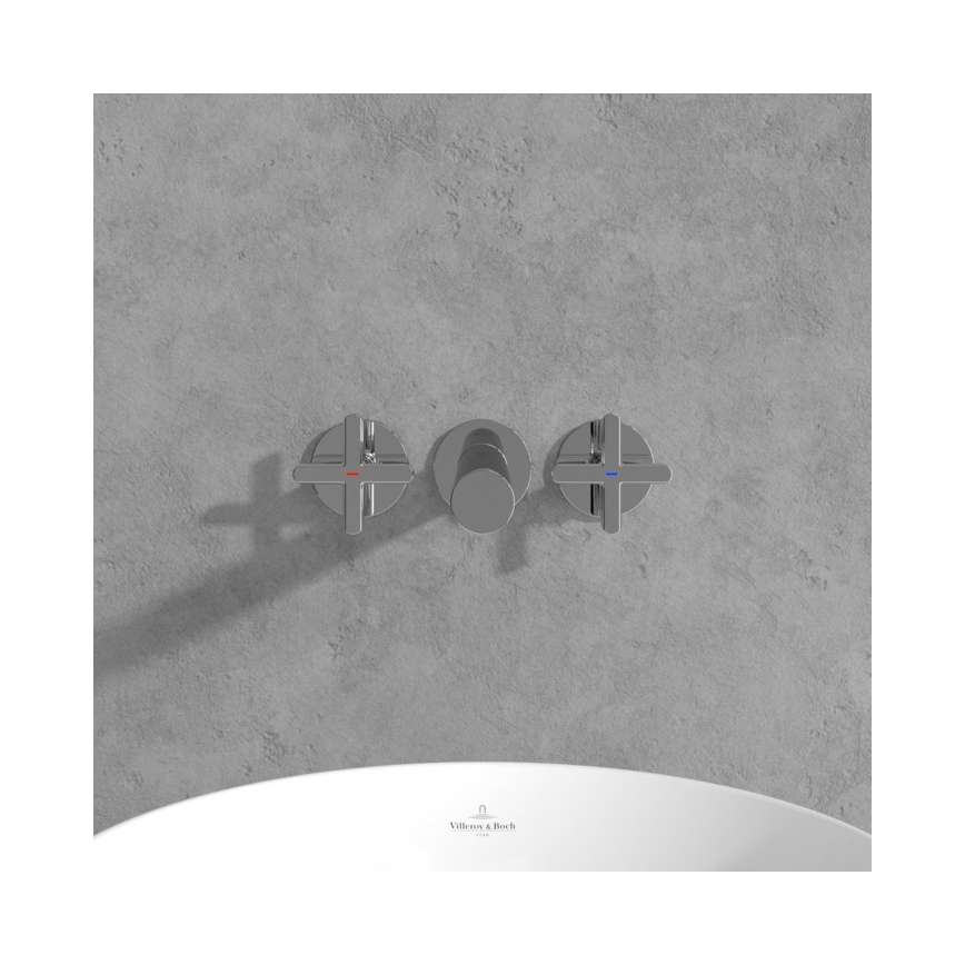 Villeroy & Boch TVZ10601200061 - Praustuvo maišytuvas LOOP&FRIENDS, blizgus chromuotas paviršius