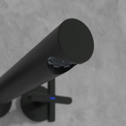 Villeroy & Boch TVZ106012000K5 - Praustuvo maišytuvas LOOP&FRIENDS matinė juoda