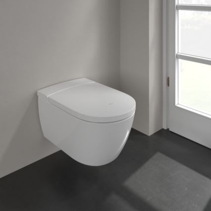Villeroy & Boch V0E100R1 - Pakabinamas bidė su SoftClose sėdynės dangčiu VICLEAN keramika/balta +nuotolinis valdymas
