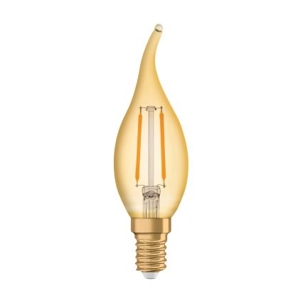 Vintažinė LED filamentinė lemputė E14/1,5W/230V 2400K - Osram