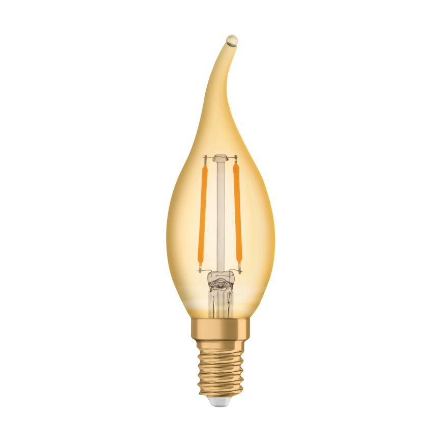 Vintažinė LED filamentinė lemputė E14/1,5W/230V 2400K - Osram