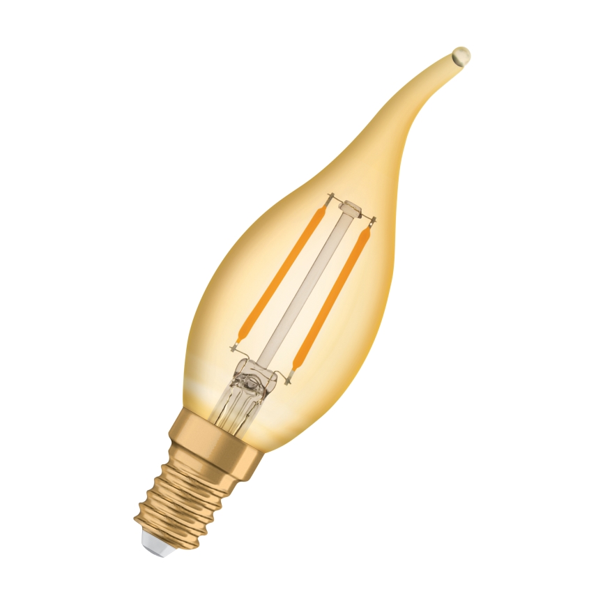 Vintažinė LED filamentinė lemputė E14/1,5W/230V 2400K - Osram