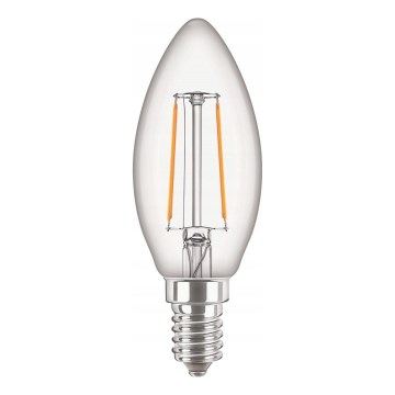 Vintažinė LED lemputė Philips Pila E14/2W/230V 2700K