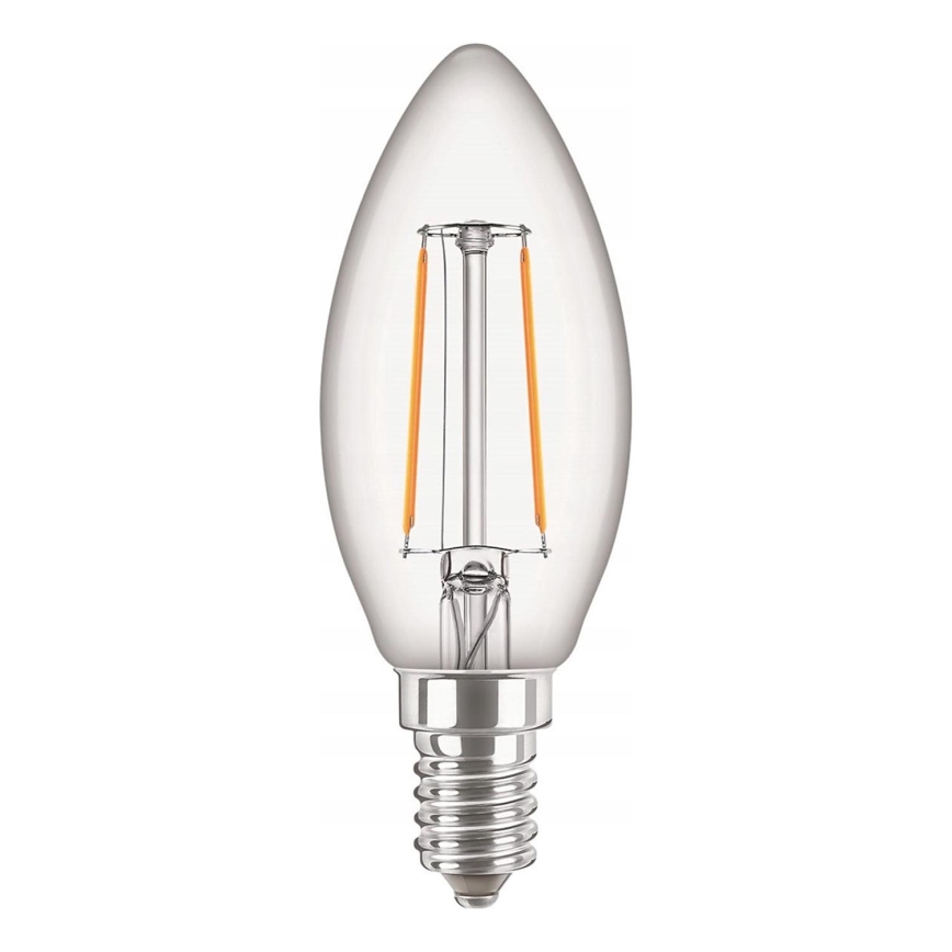 Vintažinė LED lemputė Philips Pila E14/2W/230V 2700K