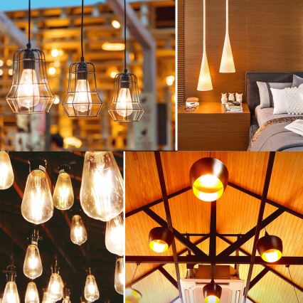 Vintažinė LED lemputė ST64 E27/20W/230V 2700K - Aigostar