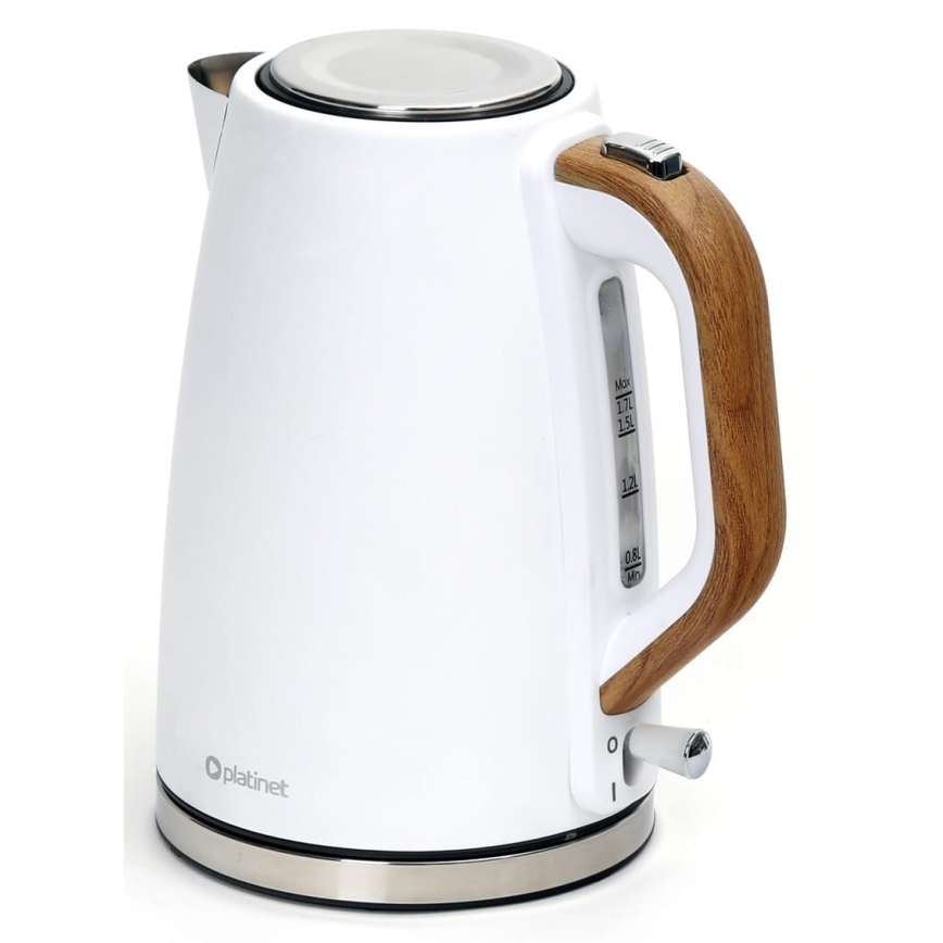 Virdulys 1,7 l 2400W/230V nerūdijantis plienas/baltas
