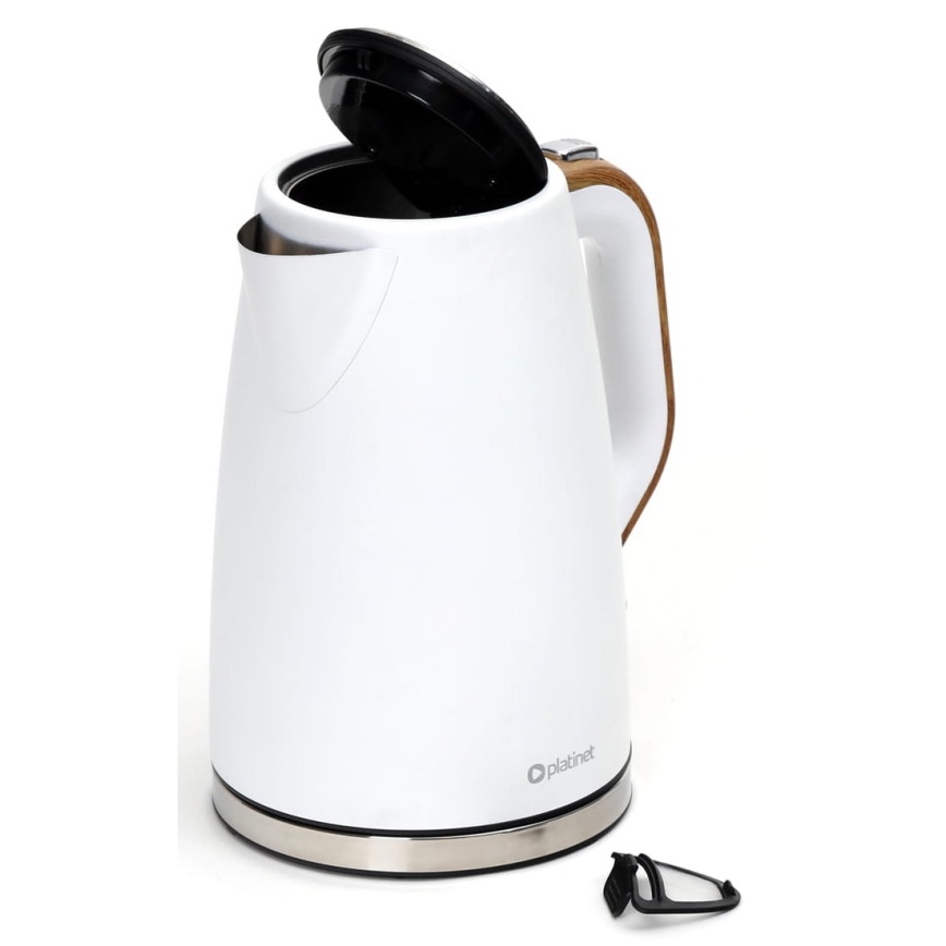 Virdulys 1,7 l 2400W/230V nerūdijantis plienas/baltas