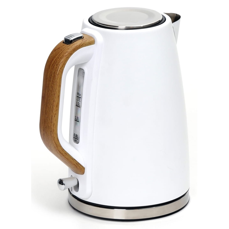 Virdulys 1,7 l 2400W/230V nerūdijantis plienas/baltas