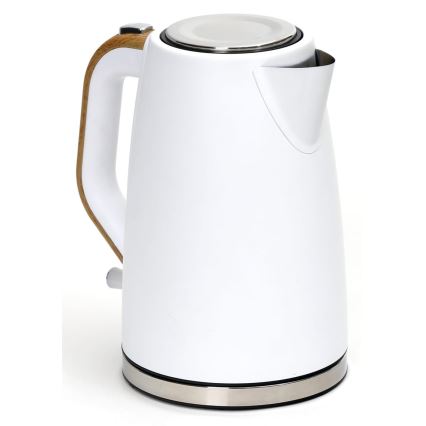 Virdulys 1,7 l 2400W/230V nerūdijantis plienas/baltas