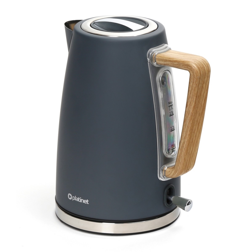 Virdulys 1,7 l 2400W/230V nerūdijantis plienas/pilkas