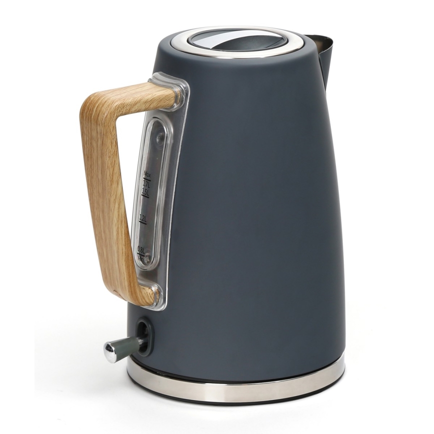 Virdulys 1,7 l 2400W/230V nerūdijantis plienas/pilkas