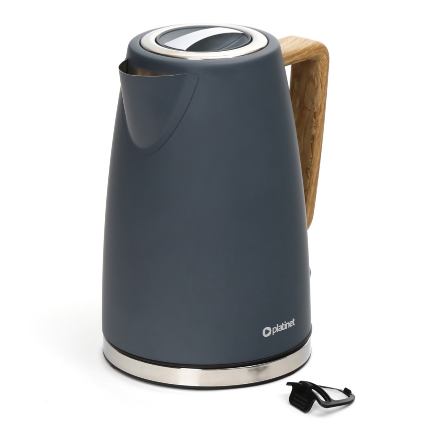Virdulys 1,7 l 2400W/230V nerūdijantis plienas/pilkas