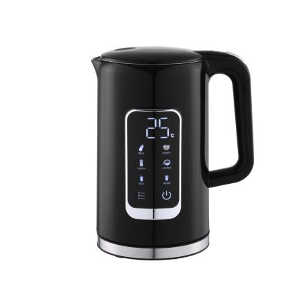 Virdulys su LCD ekranu 1,7 l 2200W/230V juoda + kelioninė taurė 450 ml