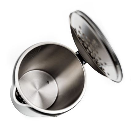 Virdulys su LCD ekranu 1,7 l 2200W/230V raudona + kelioninė taurė 450 ml