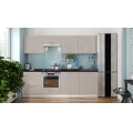 Virtuvės komplektas CELESTE 240 cm, blizgus taupe
