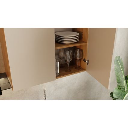 Virtuvės komplektas JOY 200 cm riešutas