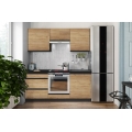 Virtuvės komplektas MARINA 180 cm, ąžuolas Craft