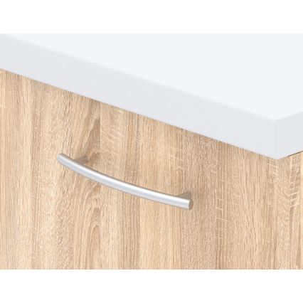 Virtuvės komplektas MARISA 260 cm, sonoma ąžuolas