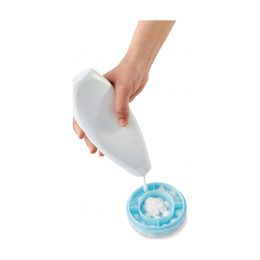 Vitility - dušo želės/kūno pienelio aplikatorius, baltas/mėlynas