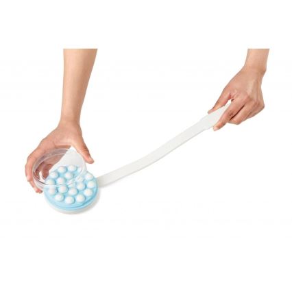 Vitility - dušo želės/kūno pienelio aplikatorius, baltas/mėlynas