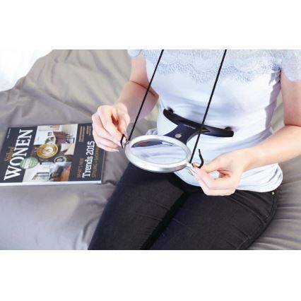 Vitility - Skaitymo lupa su apšvietimu