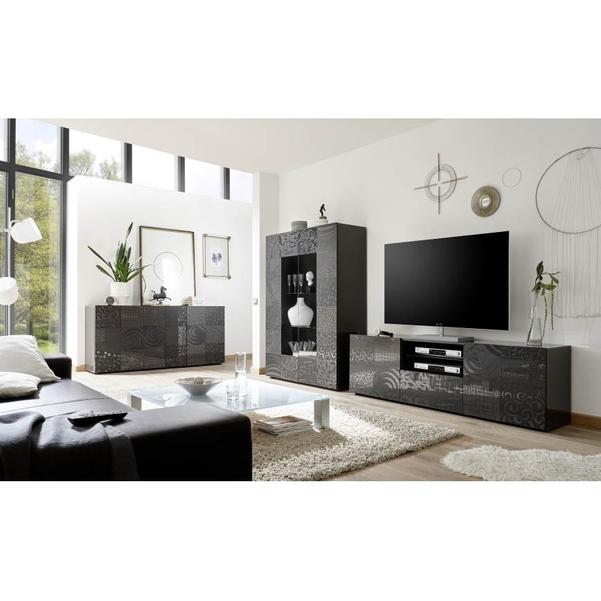 Vitrina ARIA antracitas