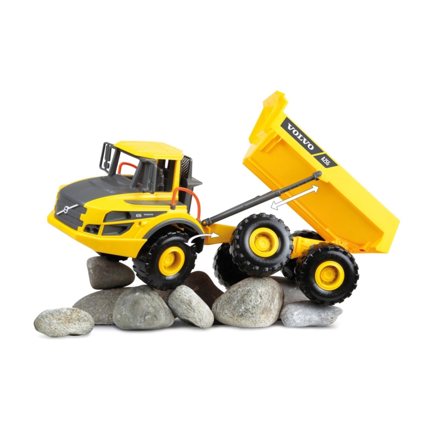 Volvo WORXX sunkvežimis, 55 cm, geltonas