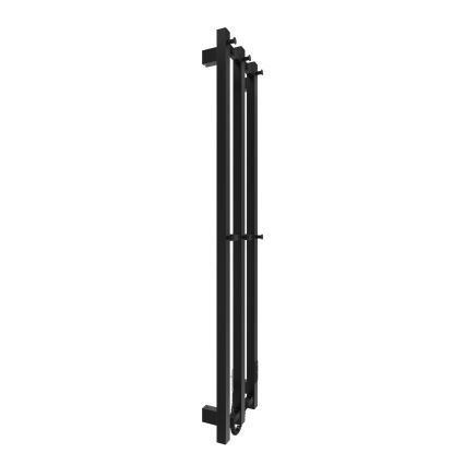 Vonia radiatorius HF SLIM 110W/230V 117x25 cm juoda kampinis