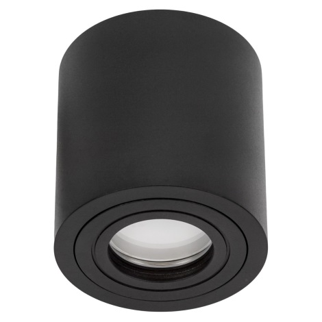 Vonios akcentinis šviestuvas CHLOE 1xGU10/30W/230V IP65 apvalus juodas