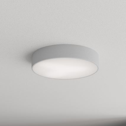Vonios kambario lubinis šviestuvas su jutikliu CLEO 3xE27/24W/230V skersmuo 40 cm pilkas IP54